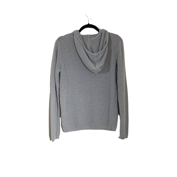 FRANK + OAK Gray Knit Hoodie - Picture 2 of 5